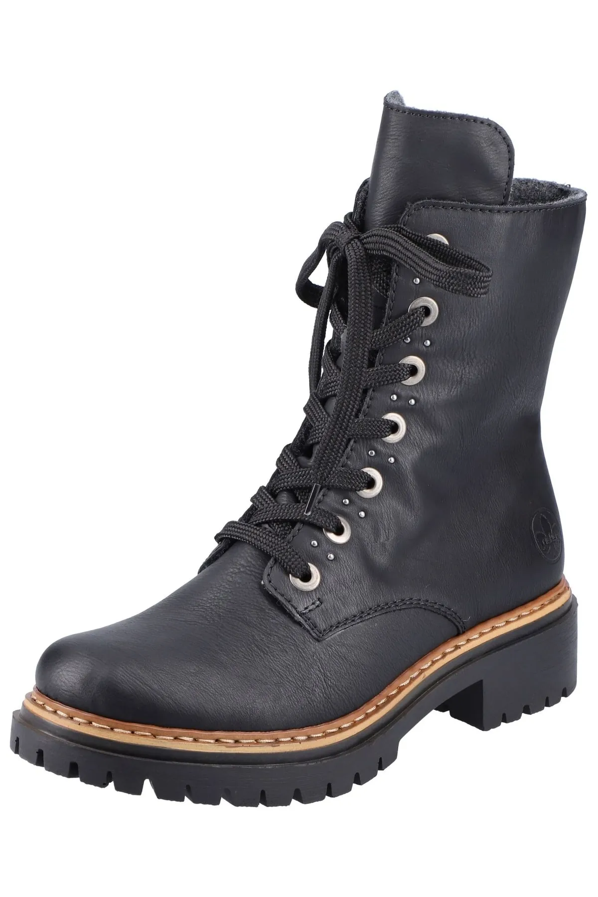 Rieker  Stiefelette - Schwarz - Blockabsatz