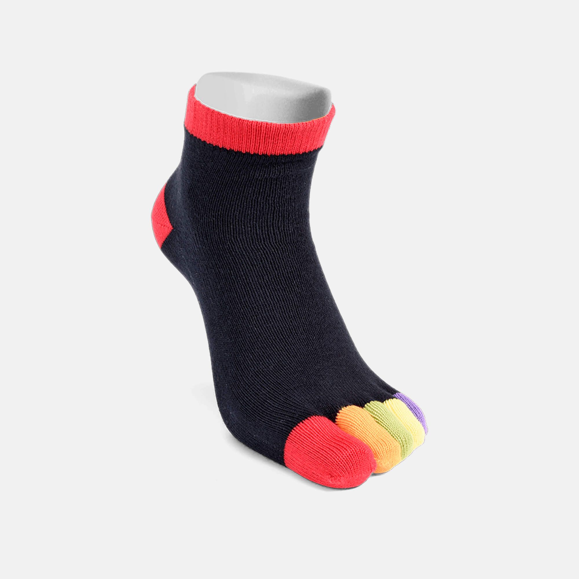 Zehensocken Rainbow