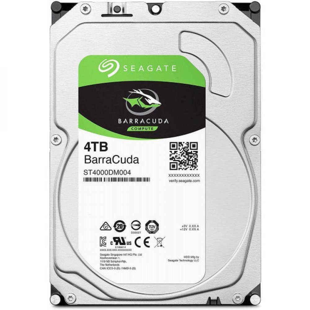 Seagate Seagate BarraCuda 4 TB HDD interne Festplatte (8, 9 cm (3, 5 Zoll), 54 interne HDD-Festplatte