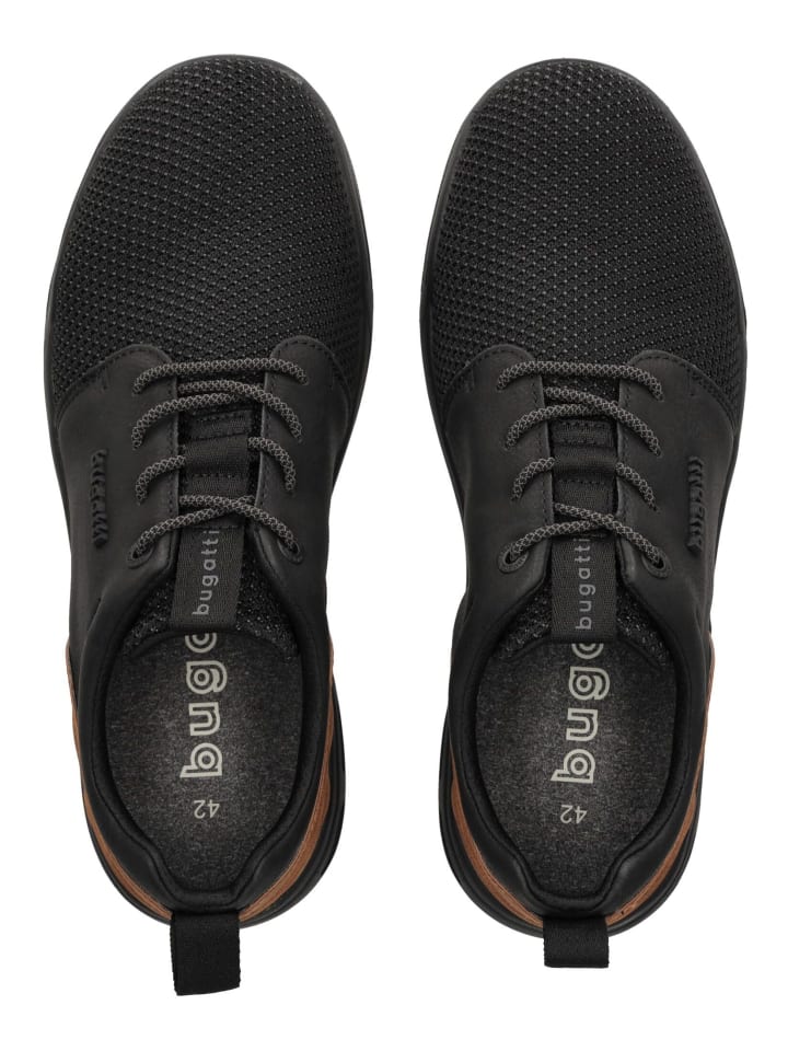 Bugatti Sneaker in Schwarz günstig kaufen