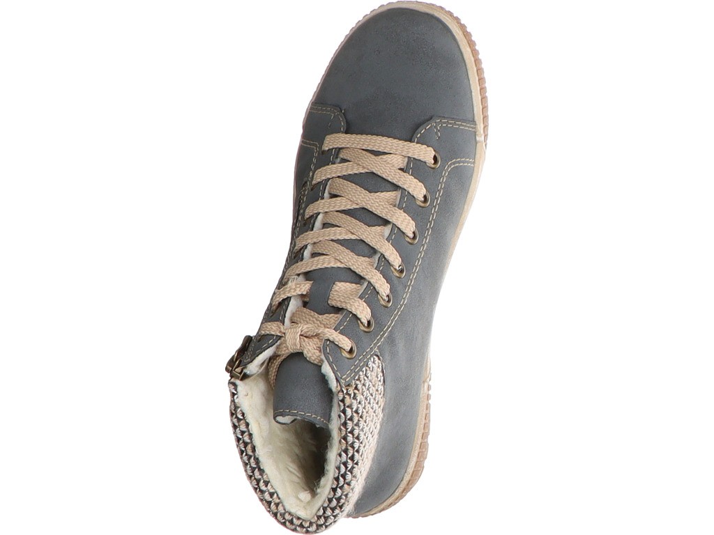RIEKER Modische Pumps blau