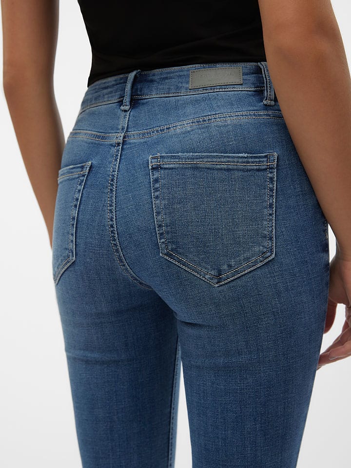Vero Moda Jeans - Flared Fit - in Blau günstig kaufen