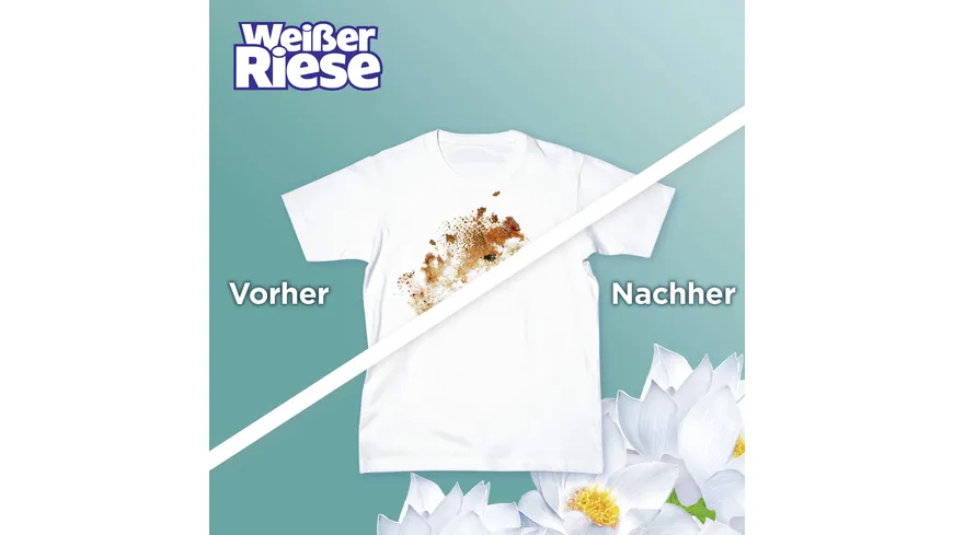 Weißer Riese Vollwaschmittel Universal Trio-Caps Floral Sensation Lotus 216 g