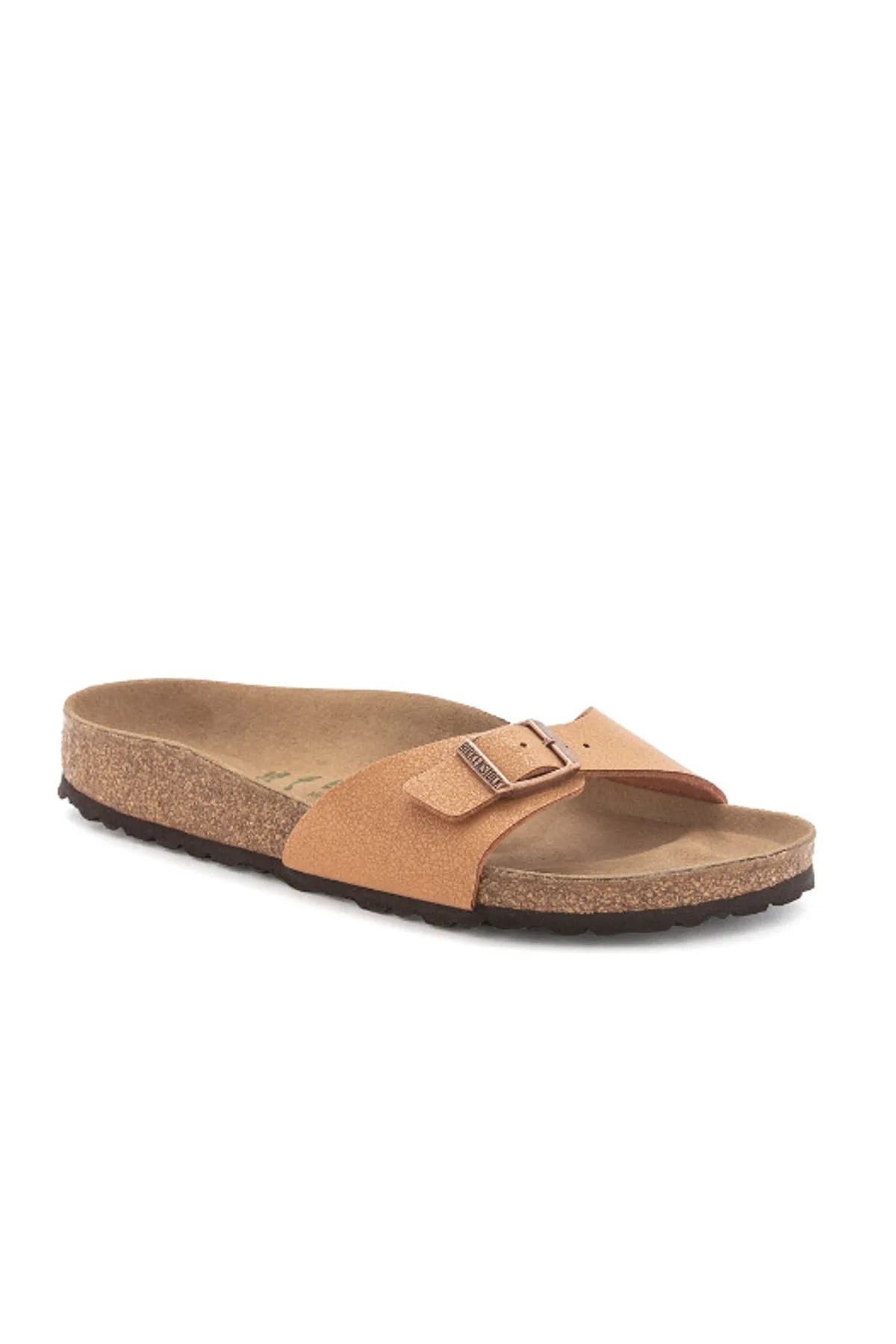 Birkenstock  Pantolette - Orange - Flacher Absatz