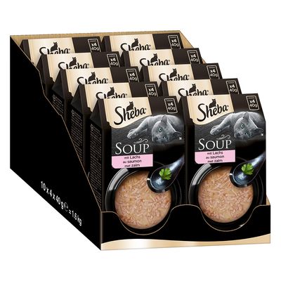 Sparpaket 40 x 40 g Multipack Sheba Classic Soup Frischebeutel