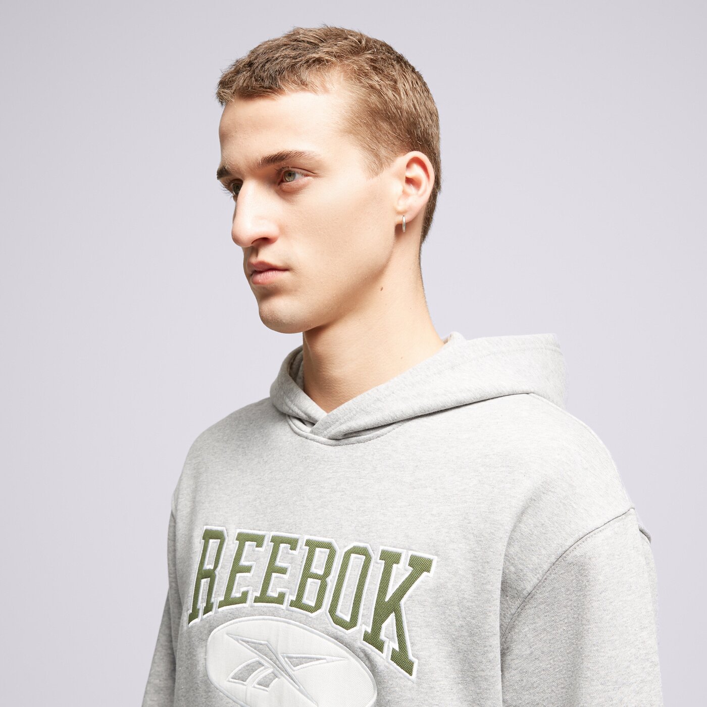 REEBOK HOODIE CL AE HOODIE Grau