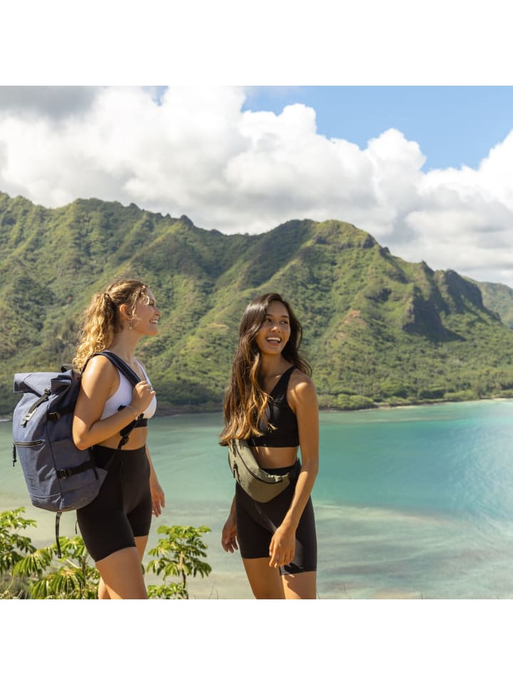 SONS OF ALOHA Rucksack XL RollTop Rucksack KANE erweiterbar| Laptop-Fach groß in blau günstig kaufen onesize