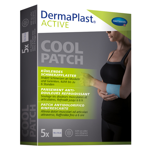 DERMAPLAST Active Cool Patch 10x14 cm  5 St
