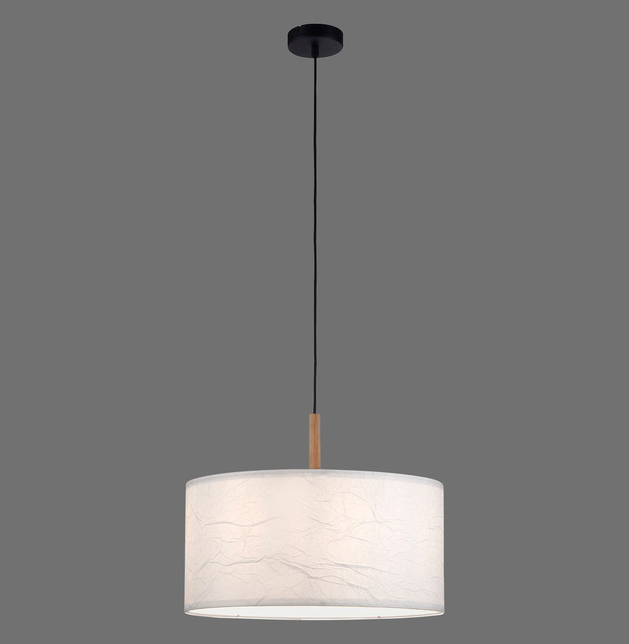 JUST LIGHT Pendelleuchte GREEN SOFIE, 1x E27/10,00 Watt, Ø44,5 cm, Weiss