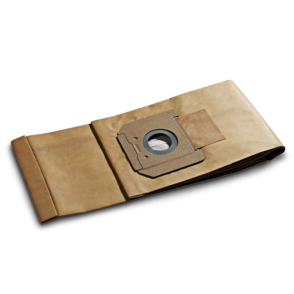 Conjunto de 5 sacos de filtro para aspirador de pó BOSCH, código 2607432036