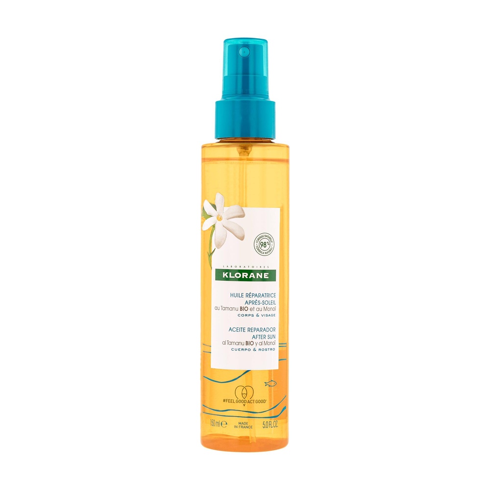 Klorane SOLAIRE Huile réparatrice Après soleil 1 50ml Huile après soleil