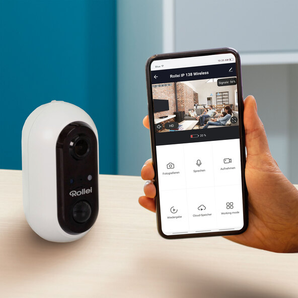 2 x Wireless Überwachungskamera, 1080 p