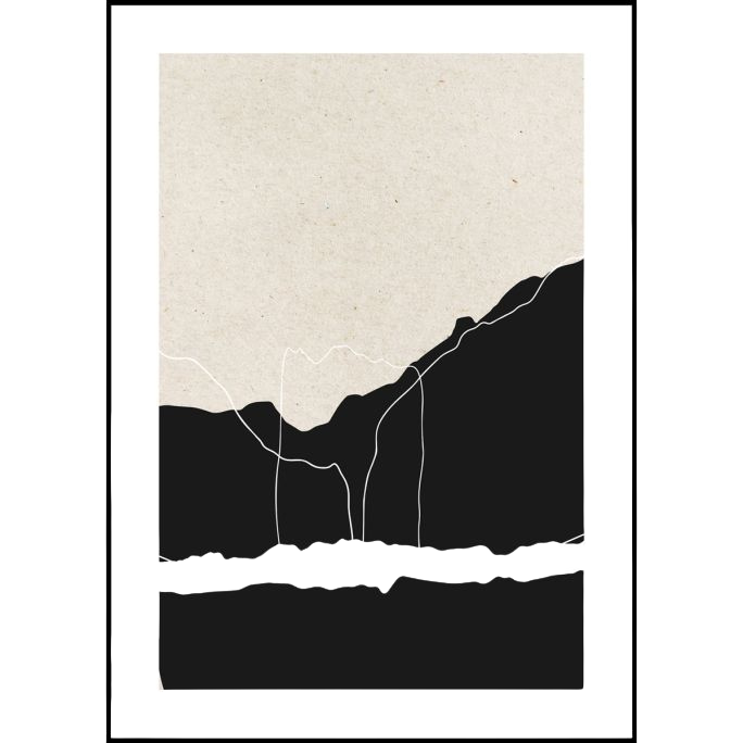 Trendhopper Posterboard Apart Black Frame 30 x 40 cm