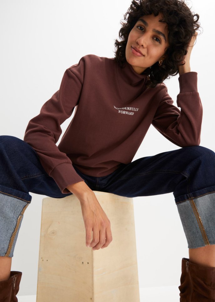 Sweatshirt mit Druck