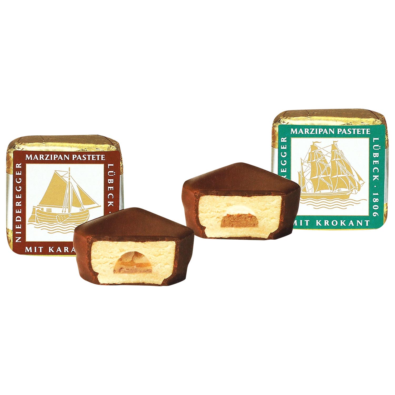 Niederegger Marzipan Pasteten 40x35g