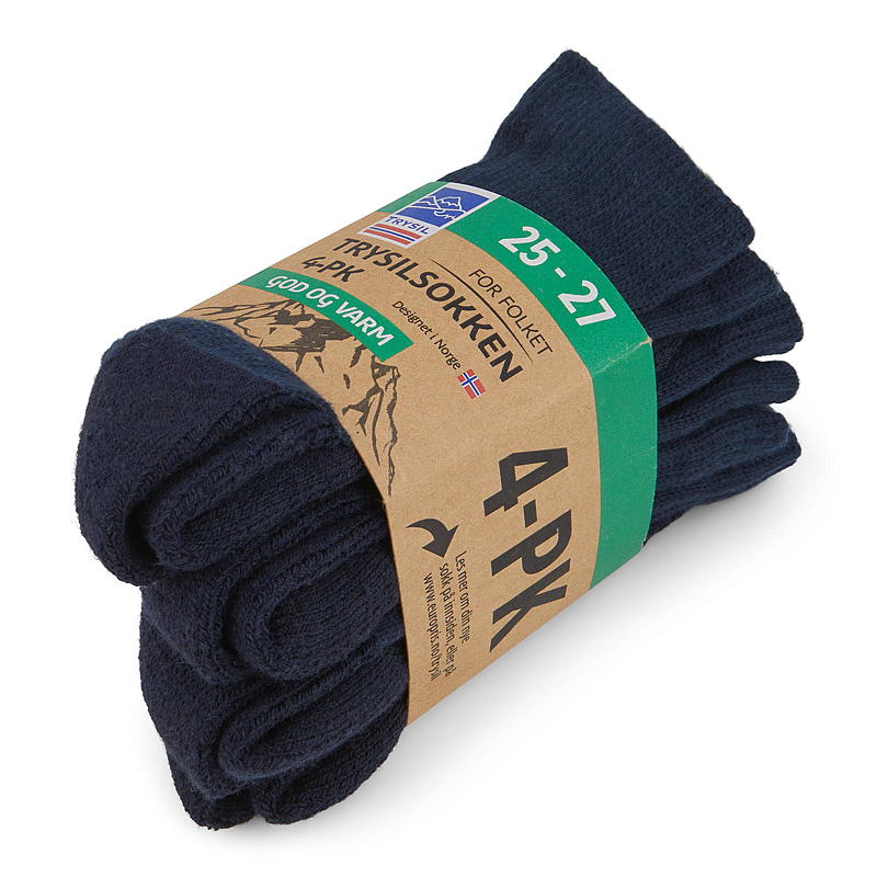 Trysil Trysilsokk 4-pk str 25/27 God og Varm