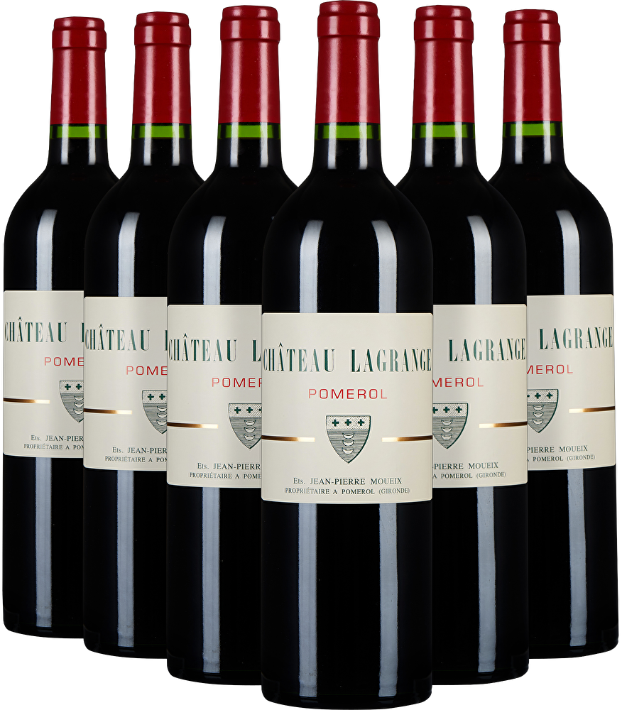 Château Lagrange (Pomerol) 6 Flaschen Château Lagrange Pomerol 2022 in Holzkiste