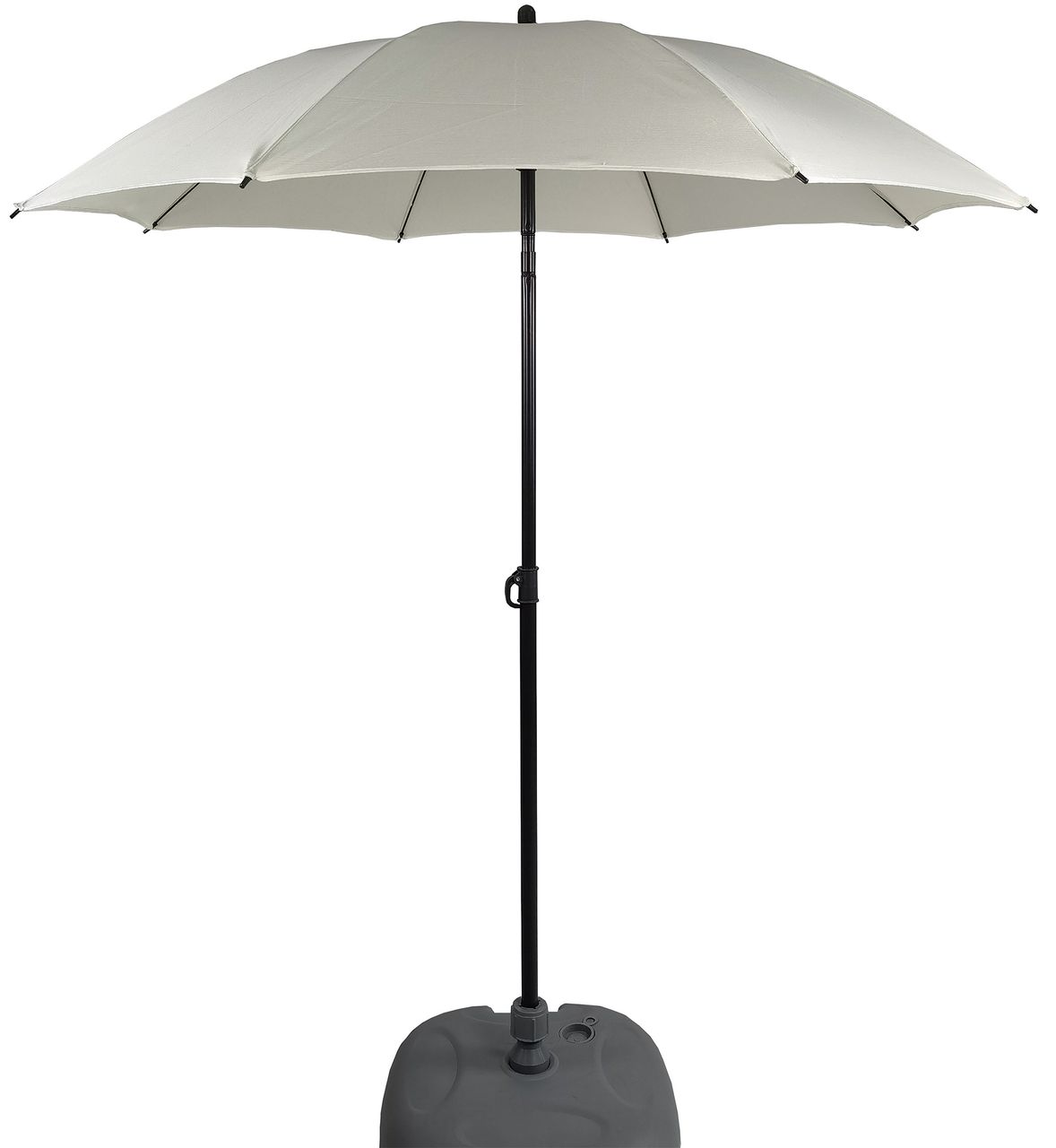 VCM Strand-Sonnenschirm Ø 2,0m Beige