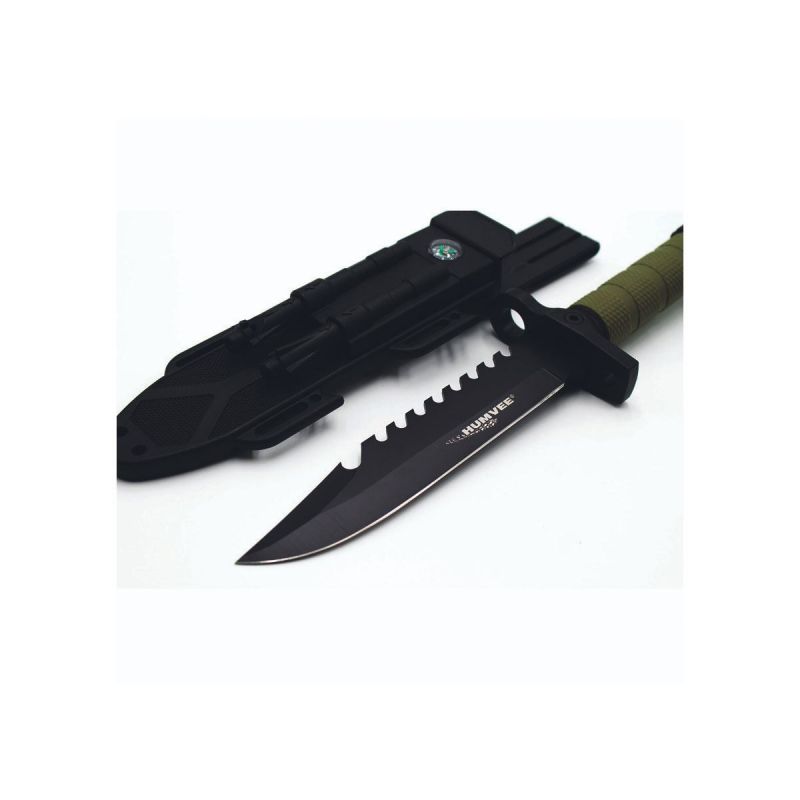 Humvee Next Generation Survival Knife Plain Green KFXB-02