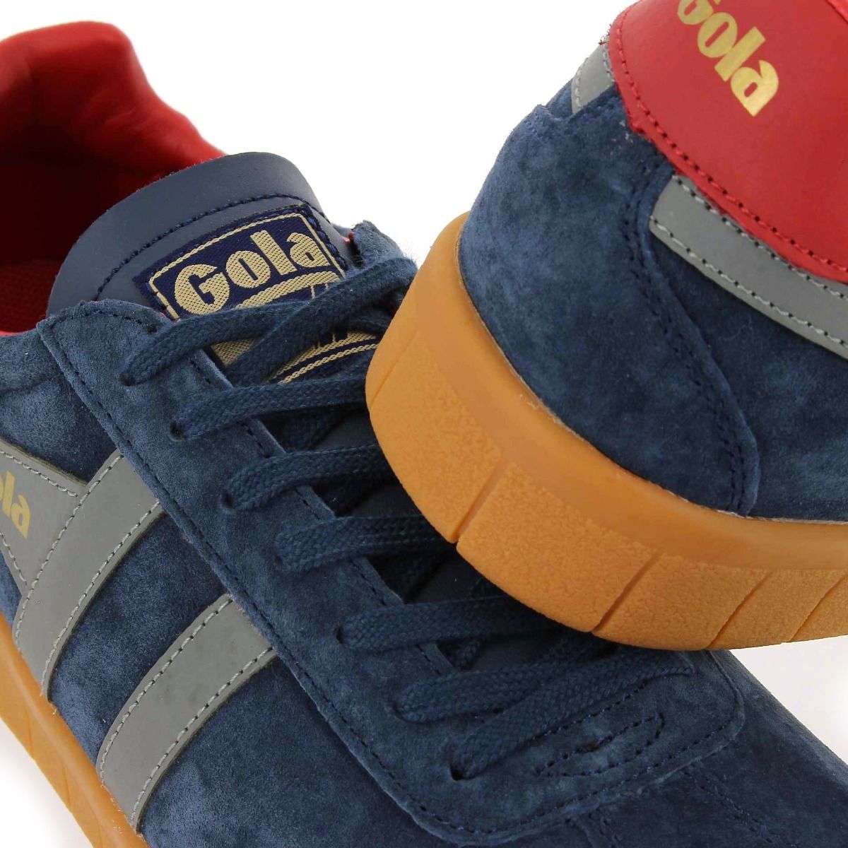 Gola  HURRICANE SUEDE CMB046 - marine gris