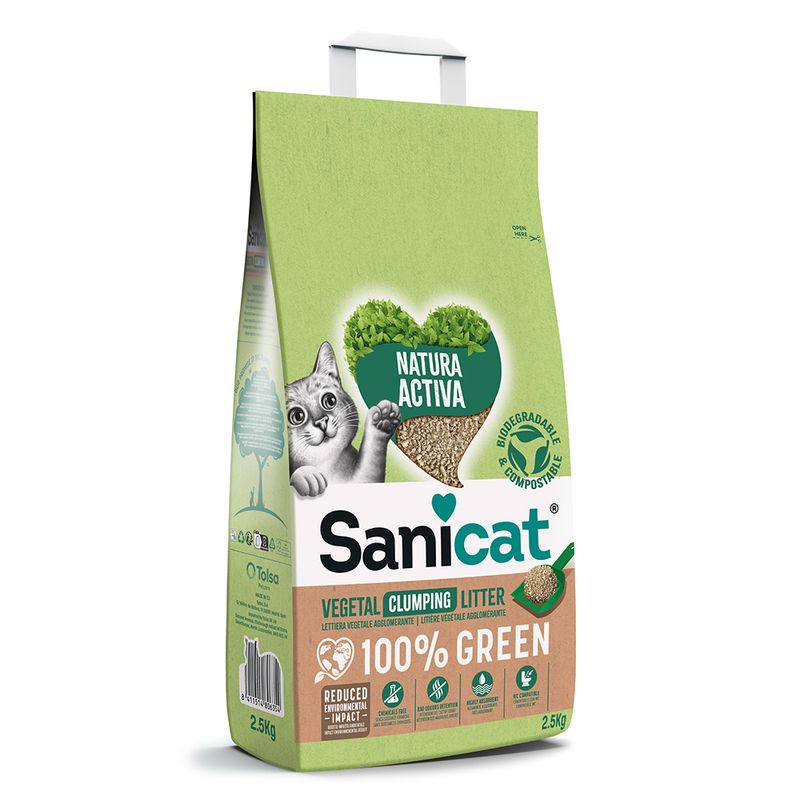 Sanicat Natura Activa 100% Green Katzenstreu