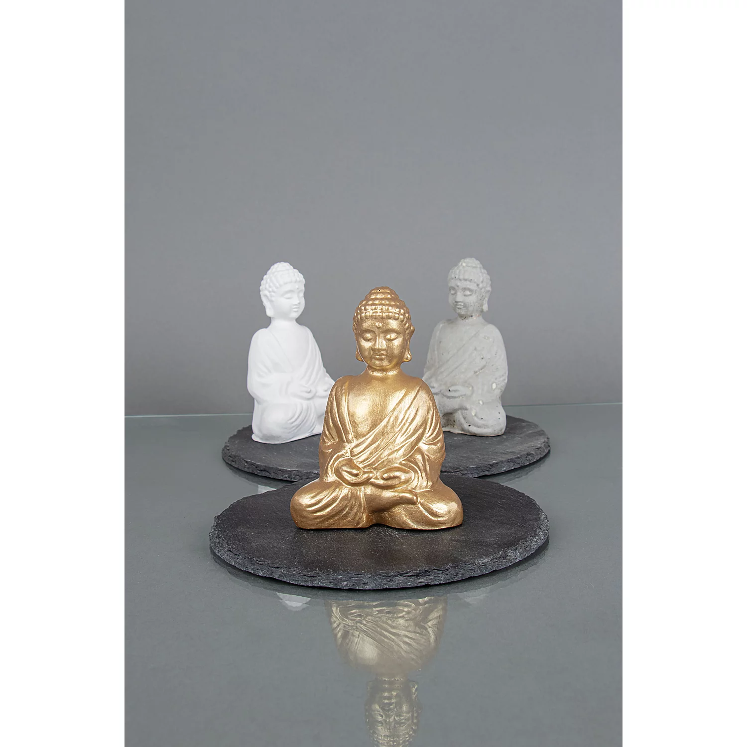 Gießform Buddha mit Halterung