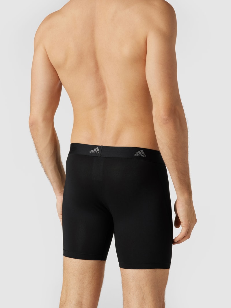 Trunks mit Logo-Bund im 3er-Pack in schwarz