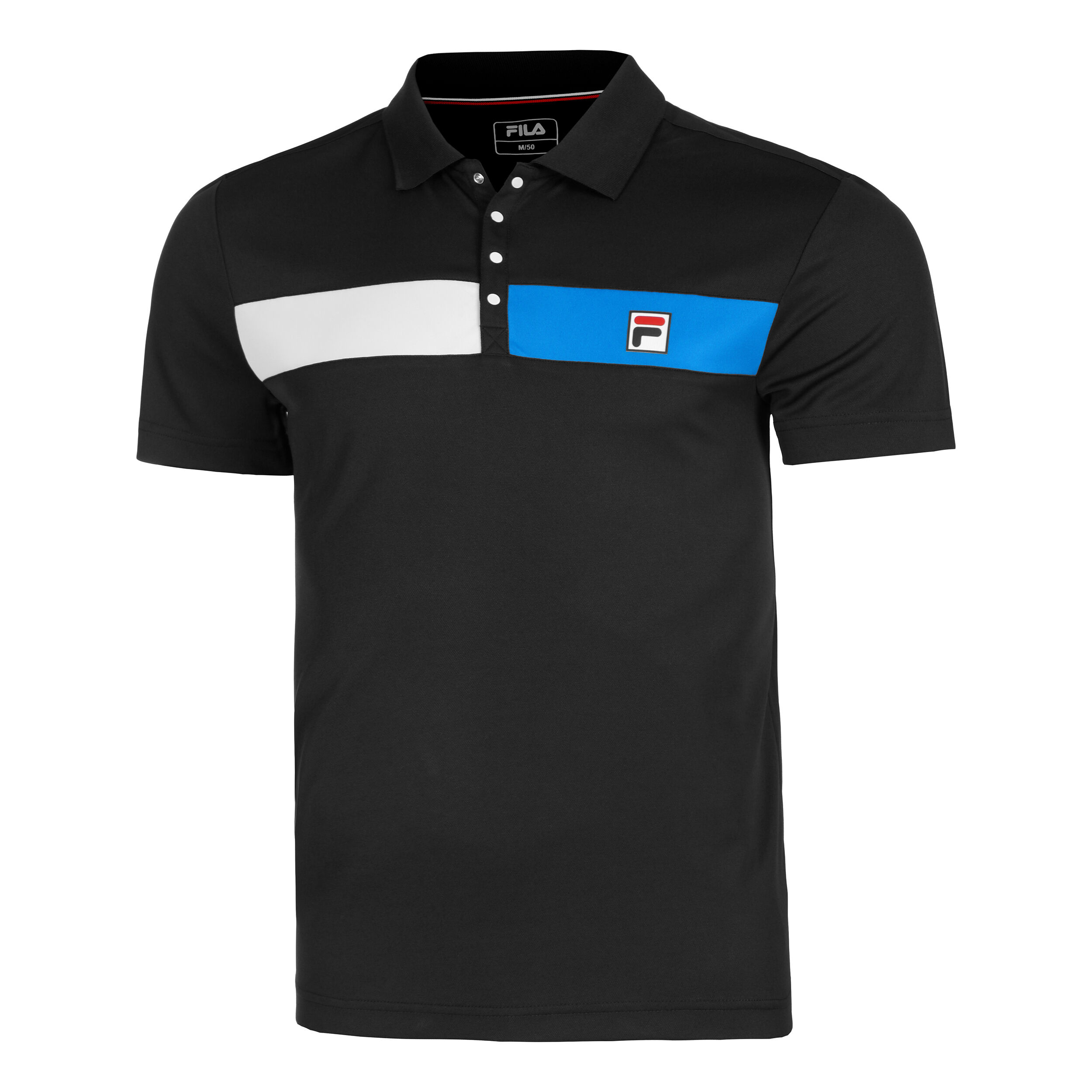 Jayden Polo Herren - Schwarz, Mehrfarbig