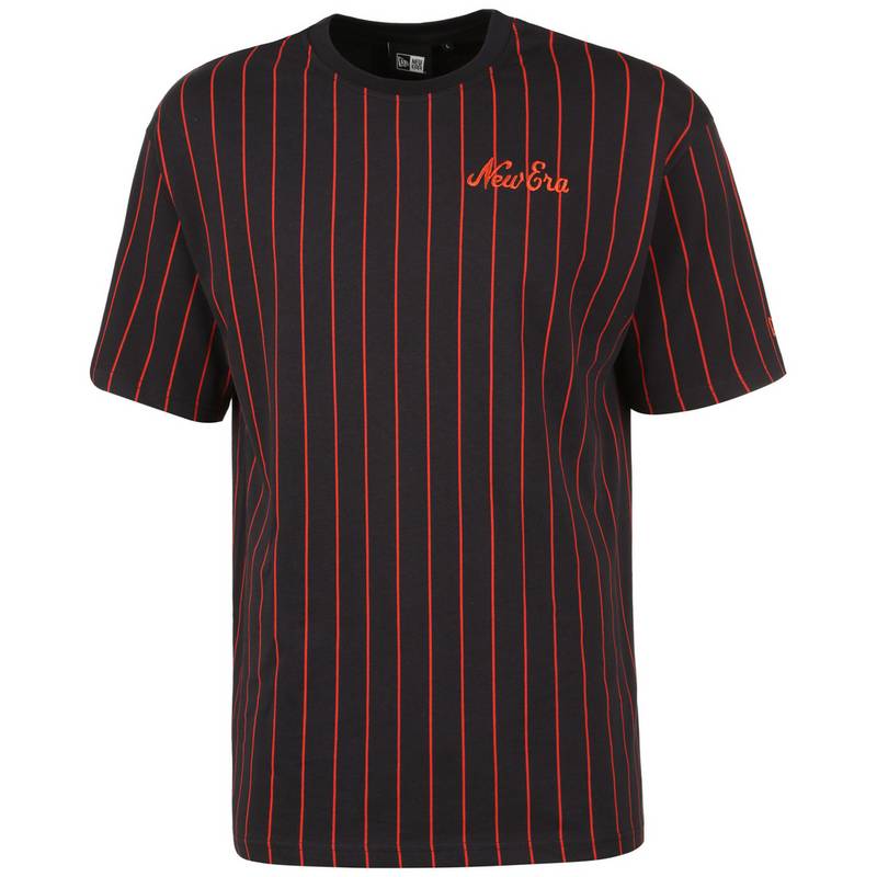 New Era NBA Pinstripe Oversized T-Shirt Herren