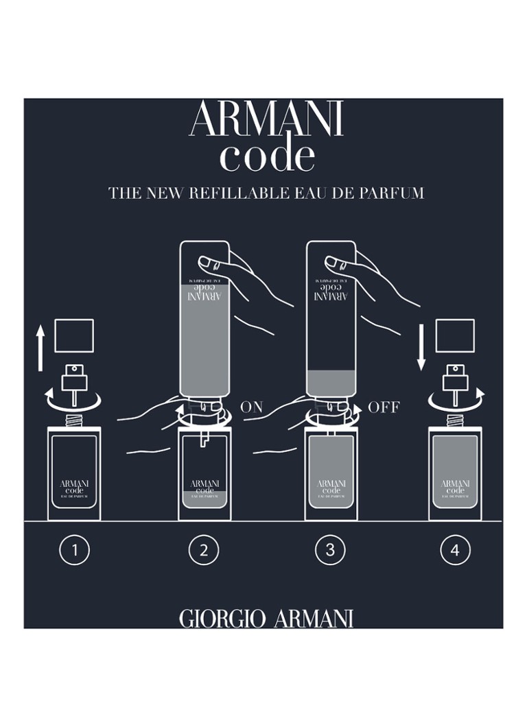 Giorgio Armani Armani Code Eau de Parfum Recharge - navulling