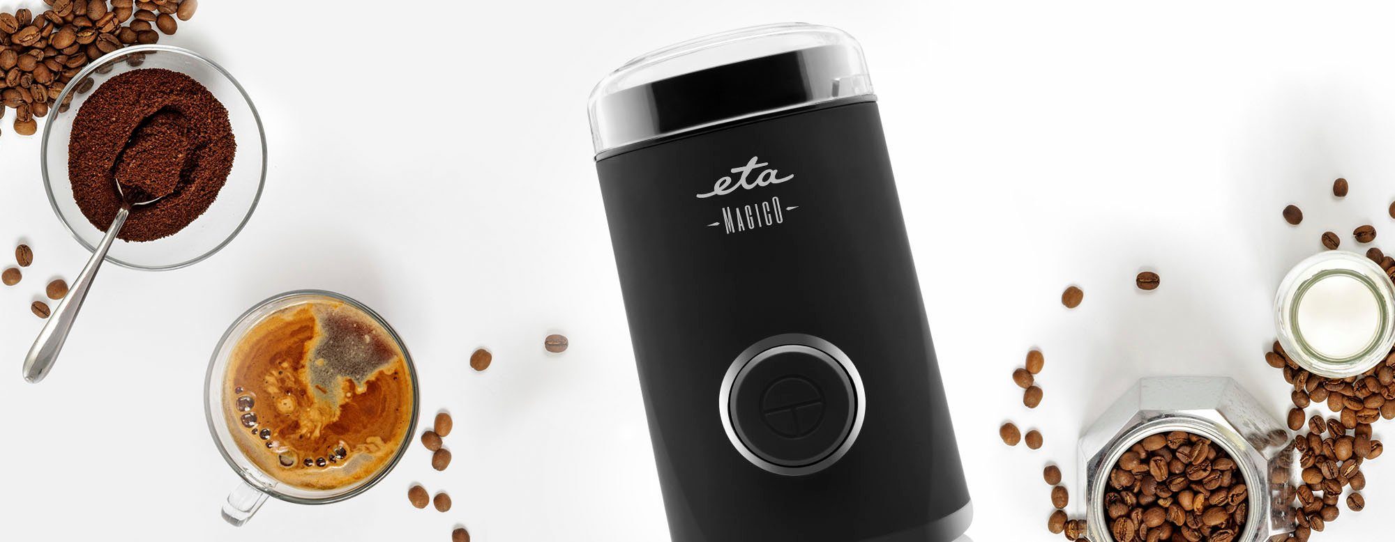 eta Kaffeemühle MAGICO ETA006590000, 150 W, Schlagmesser, 50 g Bohnenbehälter