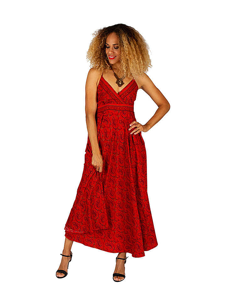 Aller Simplement Kleid in Rot günstig kaufen 38/40