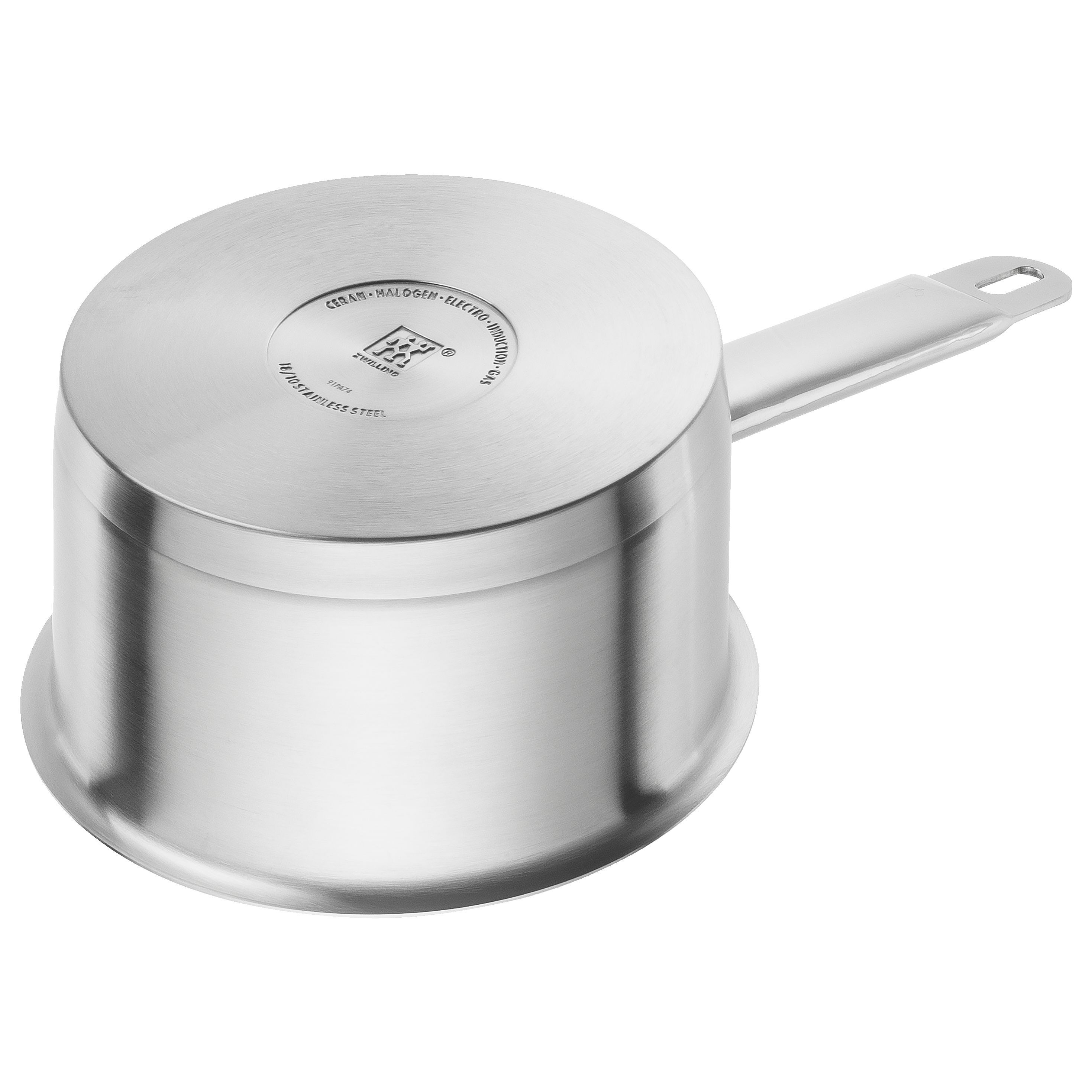 Stieltopf 20 cm, 18/10 Edelstahl, Silber