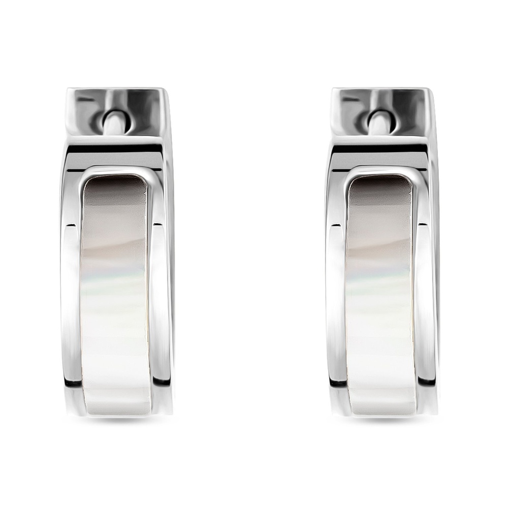 FAVS Créoles Acier inoxydable Boucles d'oreilles