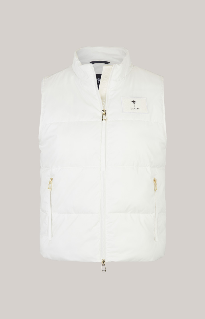 Steppweste in Offwhite