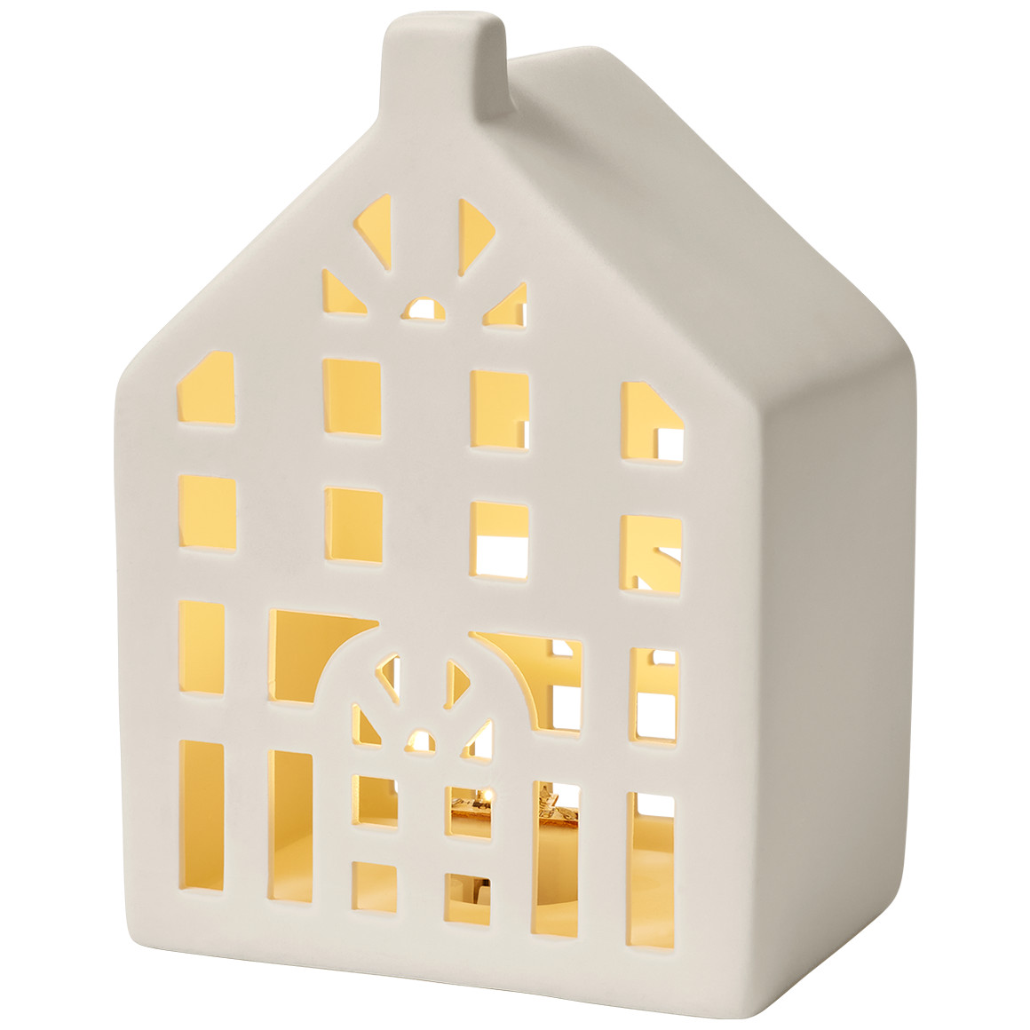 Deko-Aufsteller Haus mit Licht