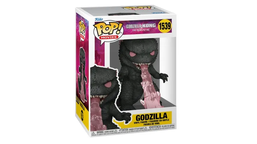 Funko - POP! - Godzilla vs Kong: The New Empire -Godzilla w/Heat-Ray Vinyl