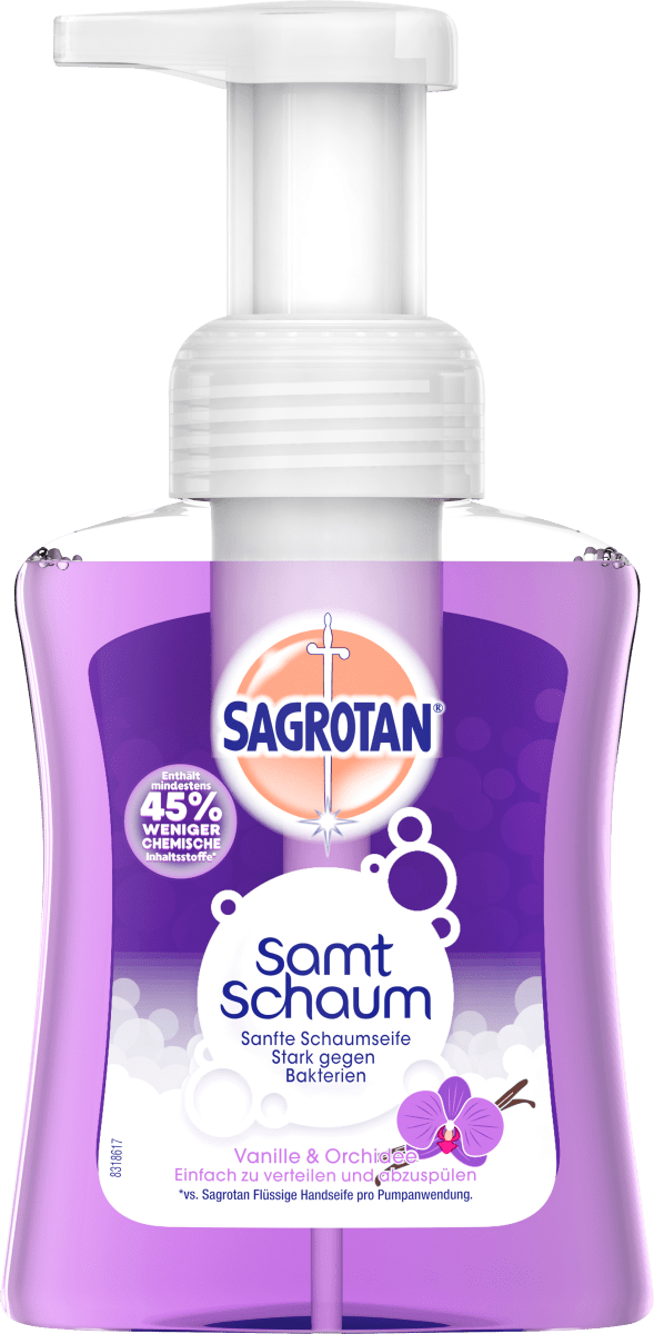 Schaumhandseife Vanille & Orchidee, 250 ml