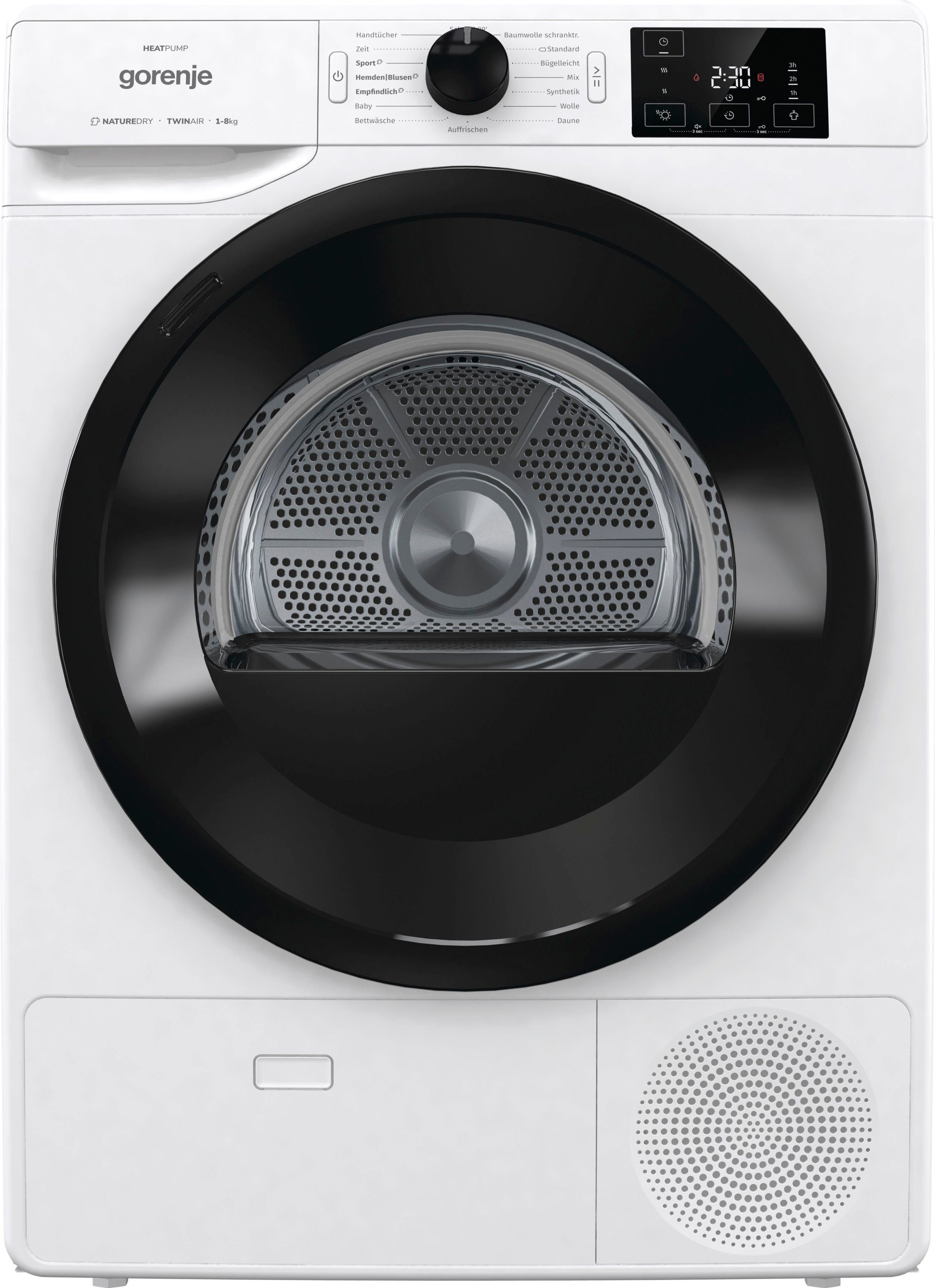 GORENJE Wärmepumpentrockner DNE 83/GN, 8 kg