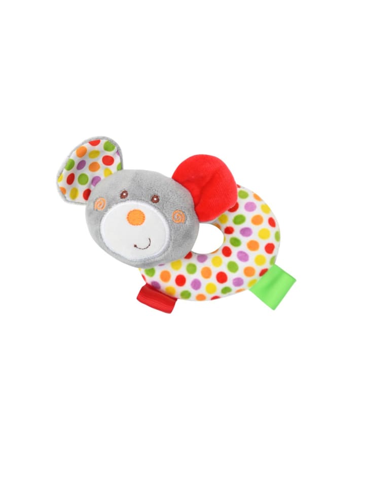 Lorelli Baby Rassel Tiere in grau günstig kaufen onesize