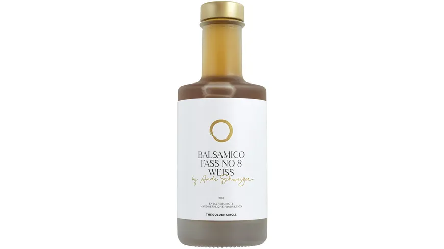 THE GOLDEN CIRCLE Balsamico Fass No. 8 Weiss by Andi Schweiger 250 ml