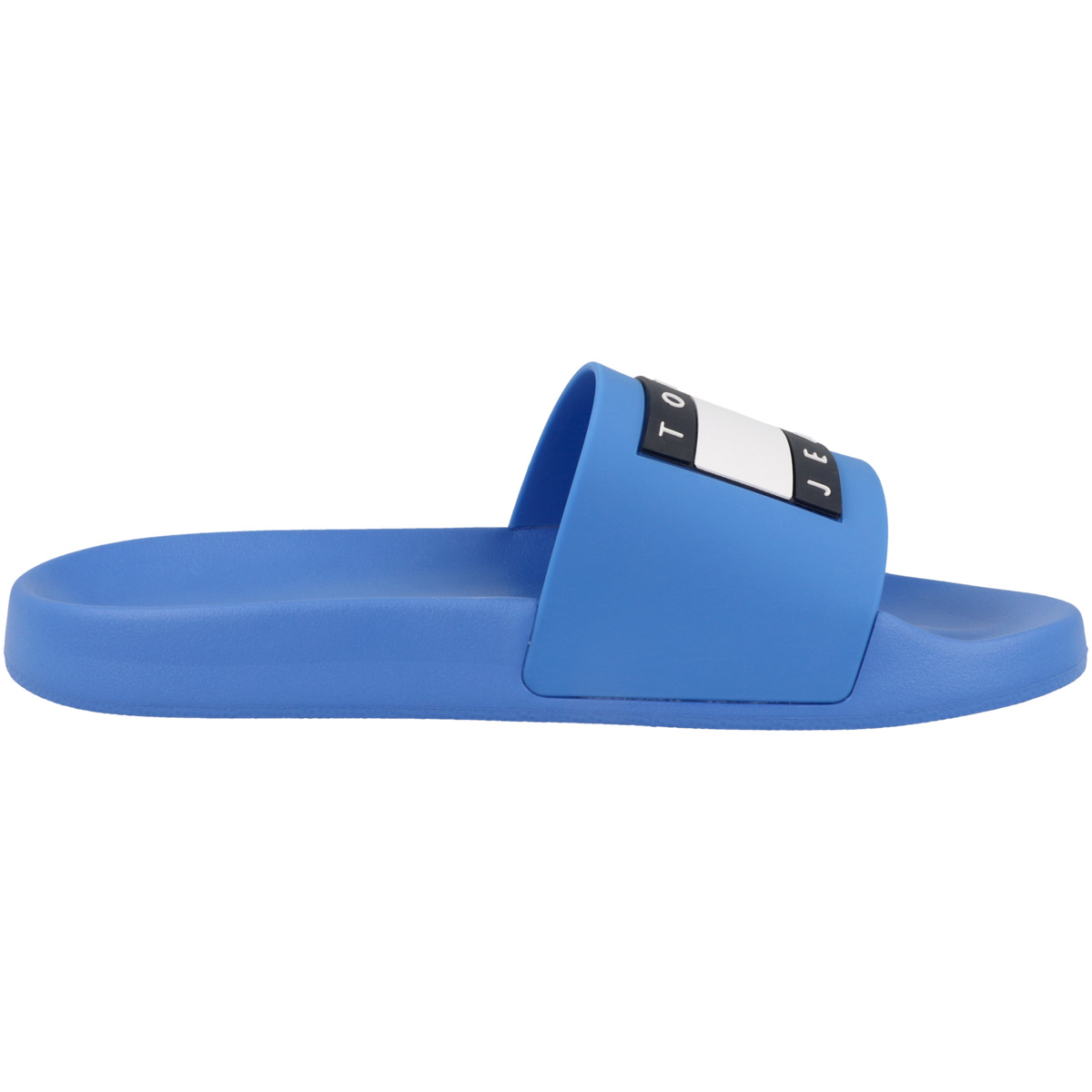 Tommy Hilfiger Tommy Jeans Flag Pool Slide Essentials Badelatschen blau