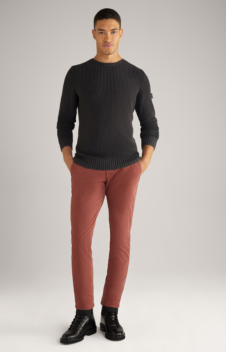 Strickpullover Hadriano in Schwarz