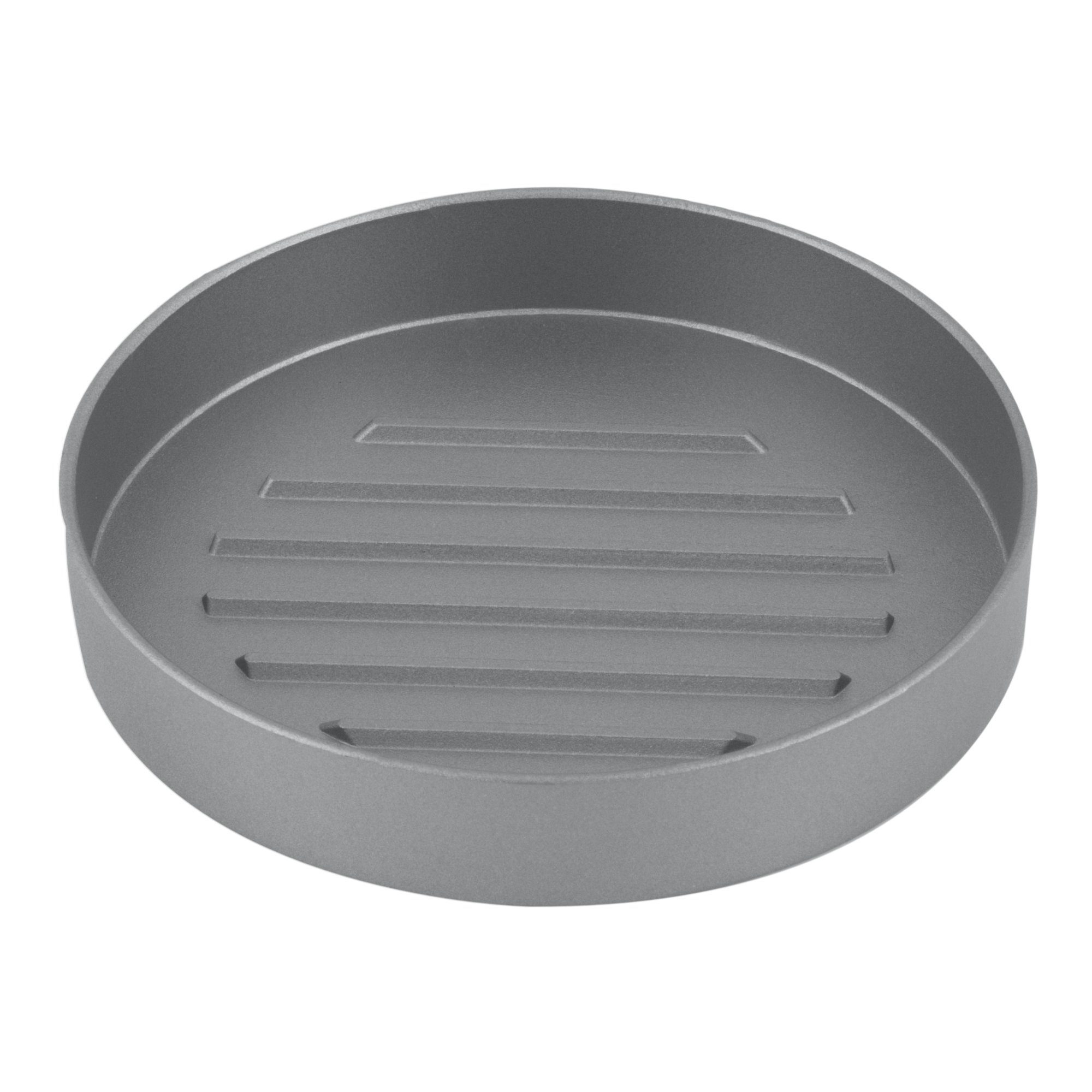 BBQ-Toro Burgerpresse Aluminium Burgerpresse, Ø 11,8 cm, Grau, Fleischformer, Aluminium