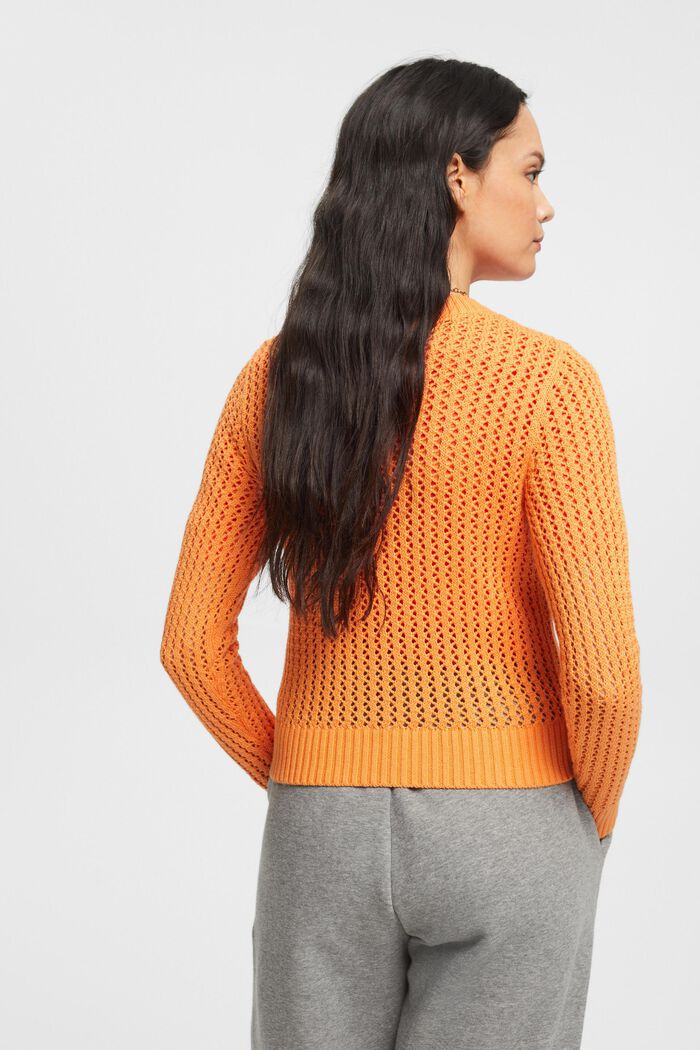 Strukturierter Pullover aus Bio-Baumwolle