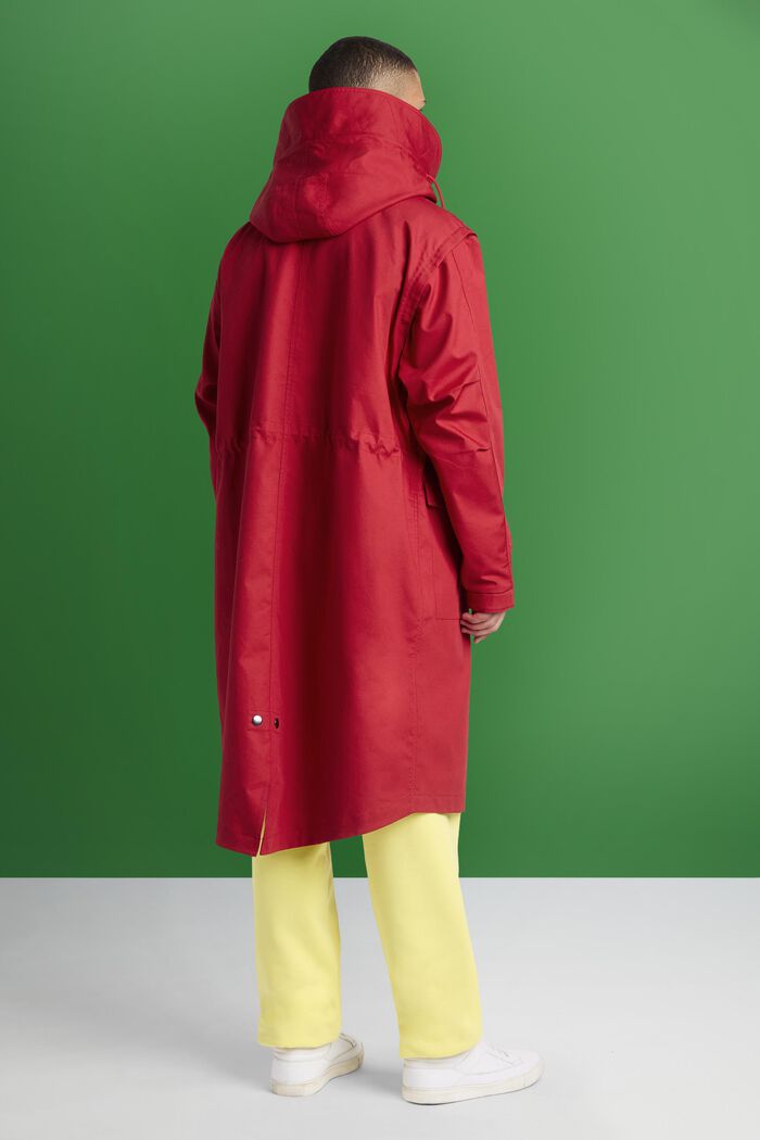 Kapuzen-Parka mit abnehmbaren Ärmeln