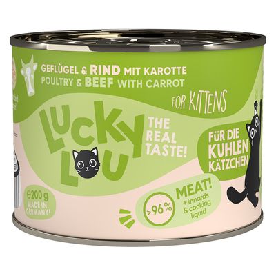 Lucky Lou Lifestage Kitten 6 x 200 g