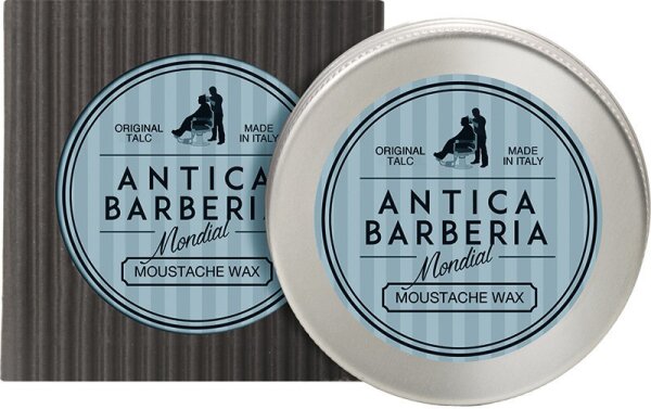 Mondial Antica Barberia Original Talc Moustache Wax Bartwachs