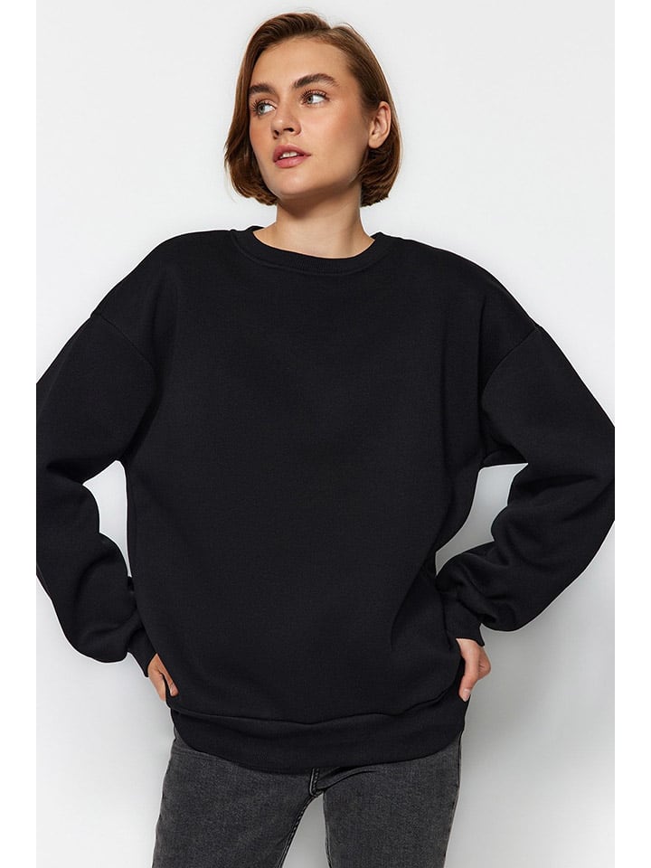trendyol Sweatshirt in Schwarz günstig kaufen