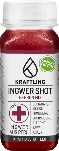 Kraftling Ingwershot Beeren Mix
